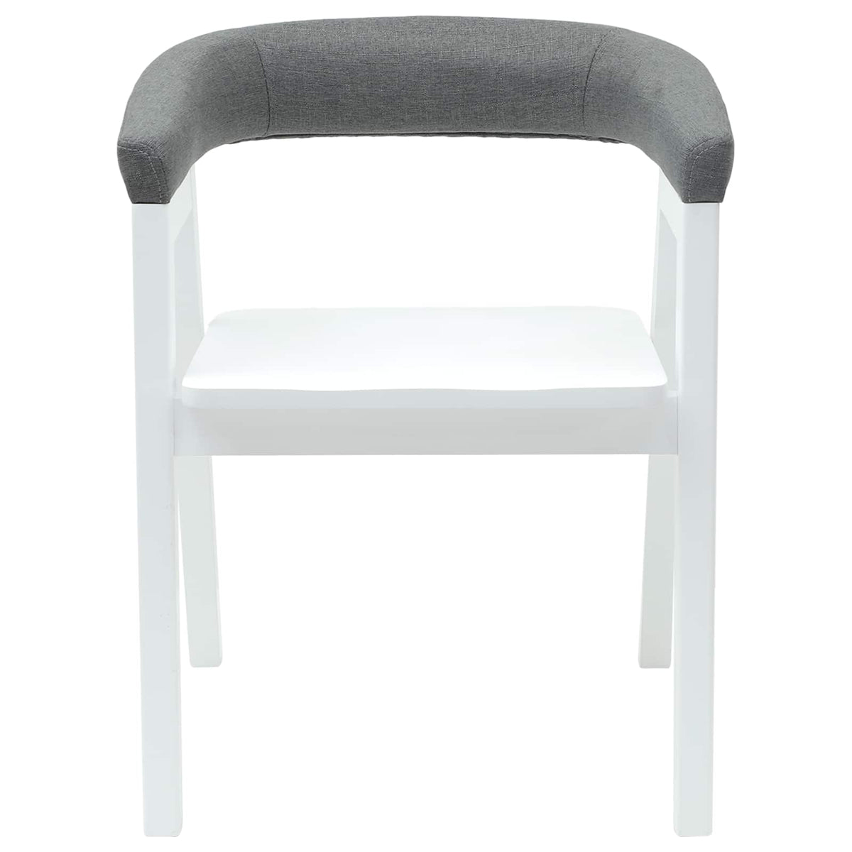 Trpezarijske stolice 2 pcs Bijelo 54 x 57 x 73 cm