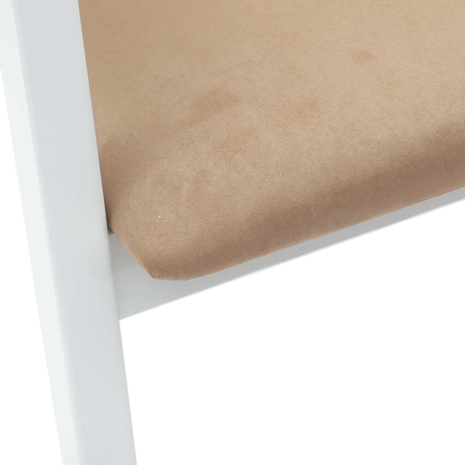 Trpezarijske stolice 2 pcs Bijelo 54 x 57 x 73 cm