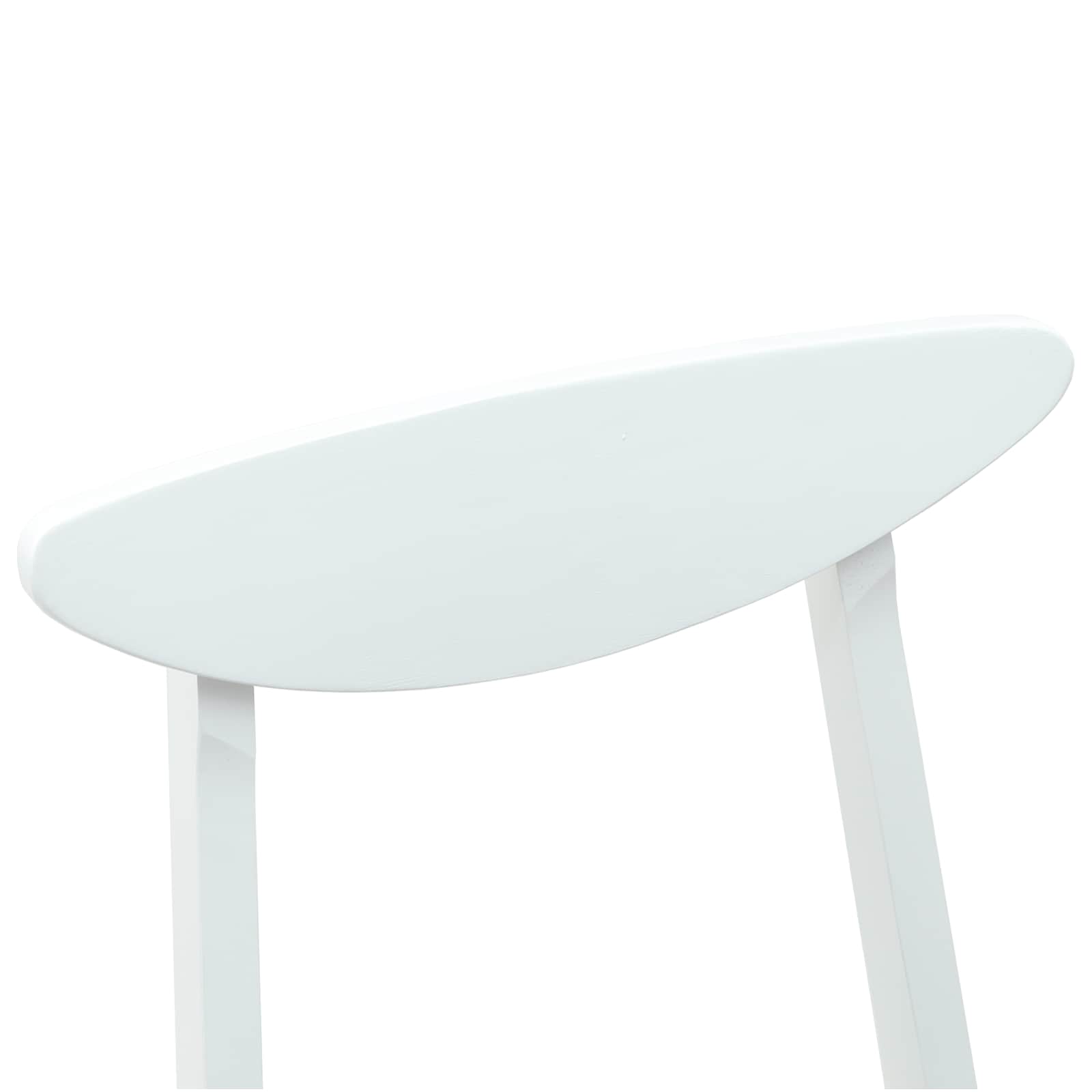 Trpezarijske stolice 2 pcs Bijelo 42 x 47.5 x 81 cm