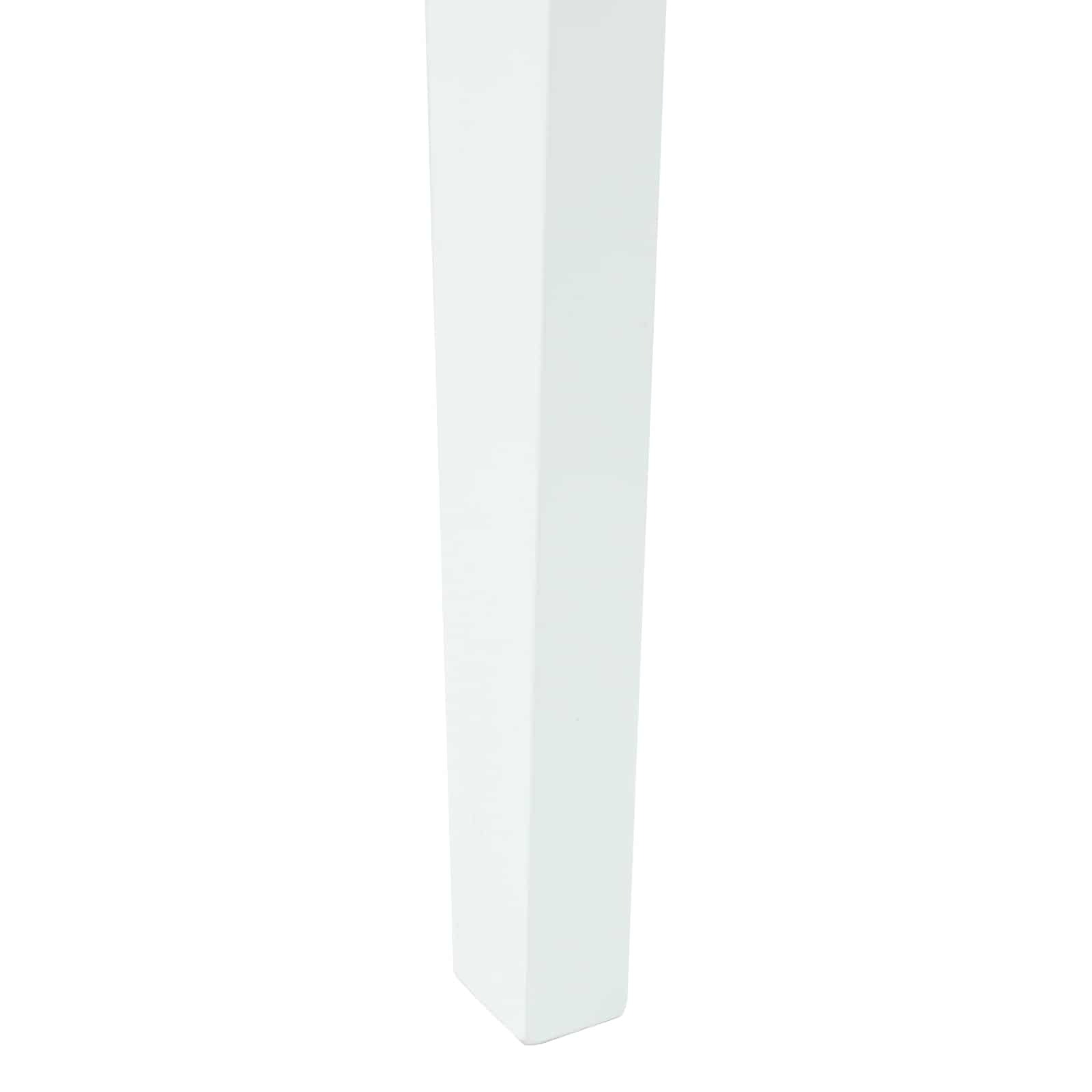 Trpezarijske stolice 2 pcs Bijelo 42 x 47.5 x 81 cm
