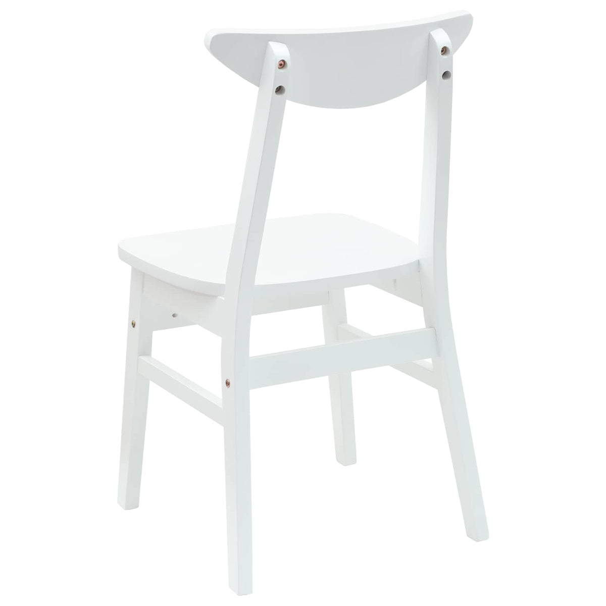 Trpezarijske stolice 2 pcs Bijelo 42 x 47.5 x 81 cm