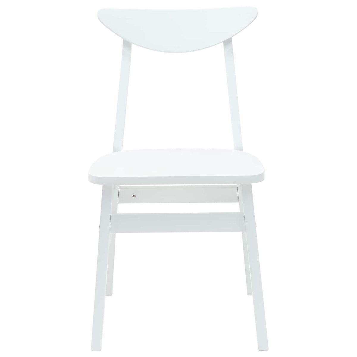 Trpezarijske stolice 2 pcs Bijelo 42 x 47.5 x 81 cm