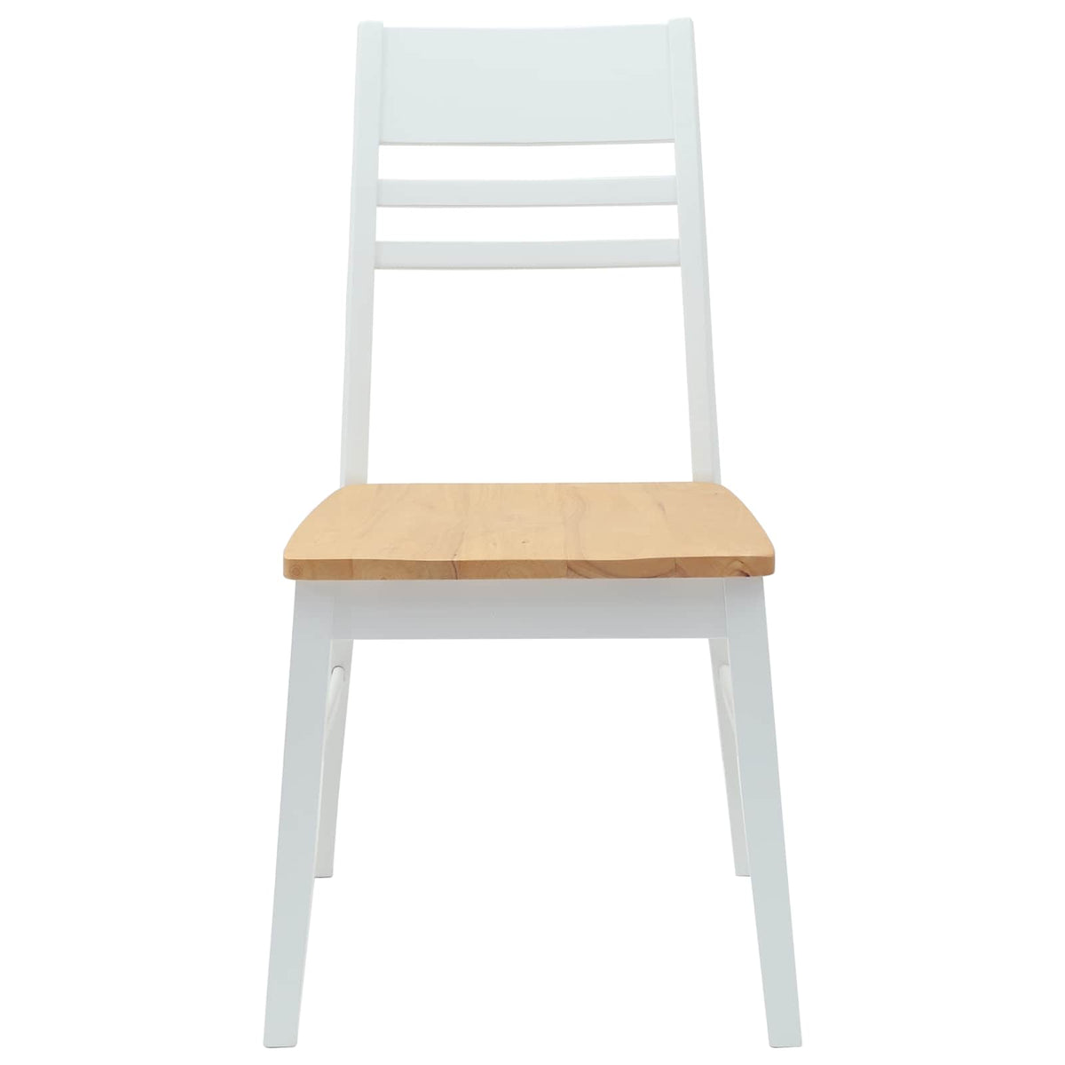 Trpezarijske stolice 2 pcs Bijelo 43 x 54 x 89 cm