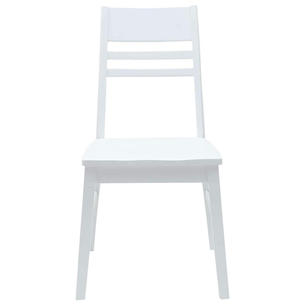 Trpezarijske stolice 2 pcs Bijelo 43 x 54 x 89 cm