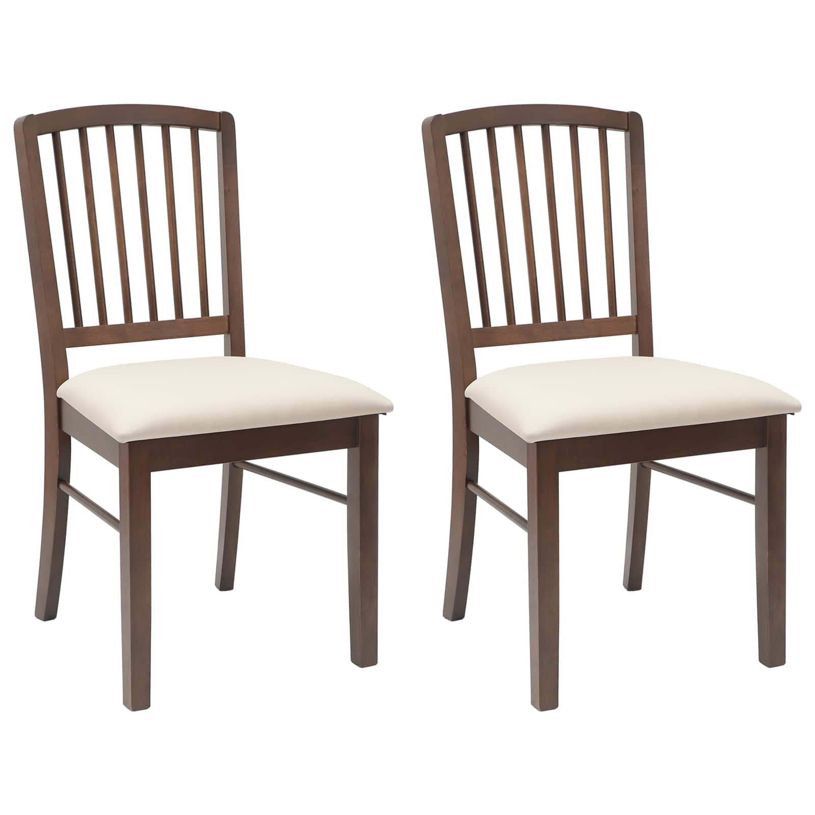 Trpezarijske stolice 2 pcs Svijetlosmeđa 50 x 52,5 x 91 cm