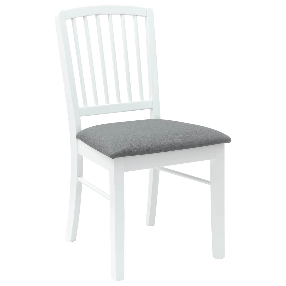 Trpezarijske stolice 2 pcs Bijelo 50 x 52,5 x 91 cm