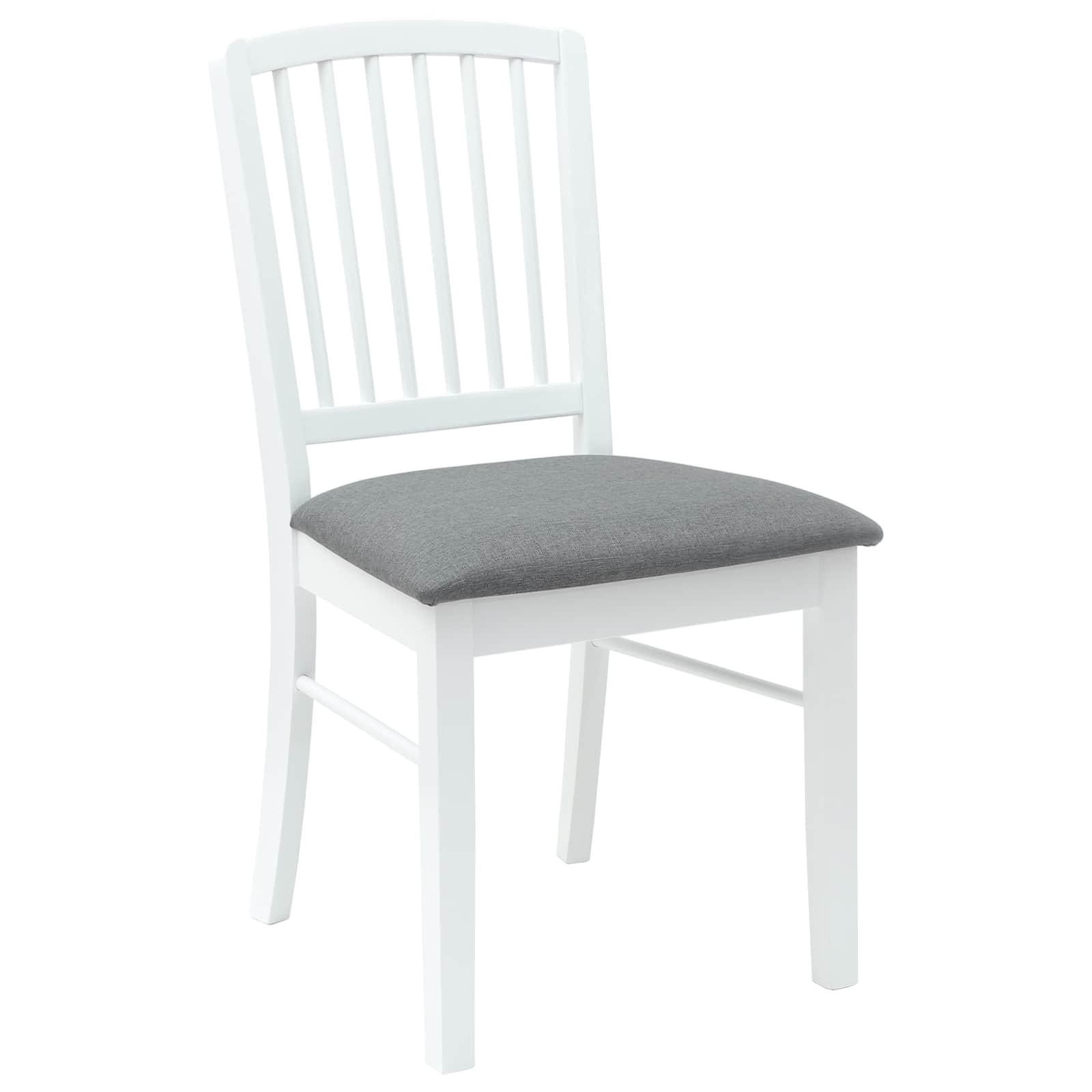 Trpezarijske stolice 2 pcs Bijelo 50 x 52,5 x 91 cm