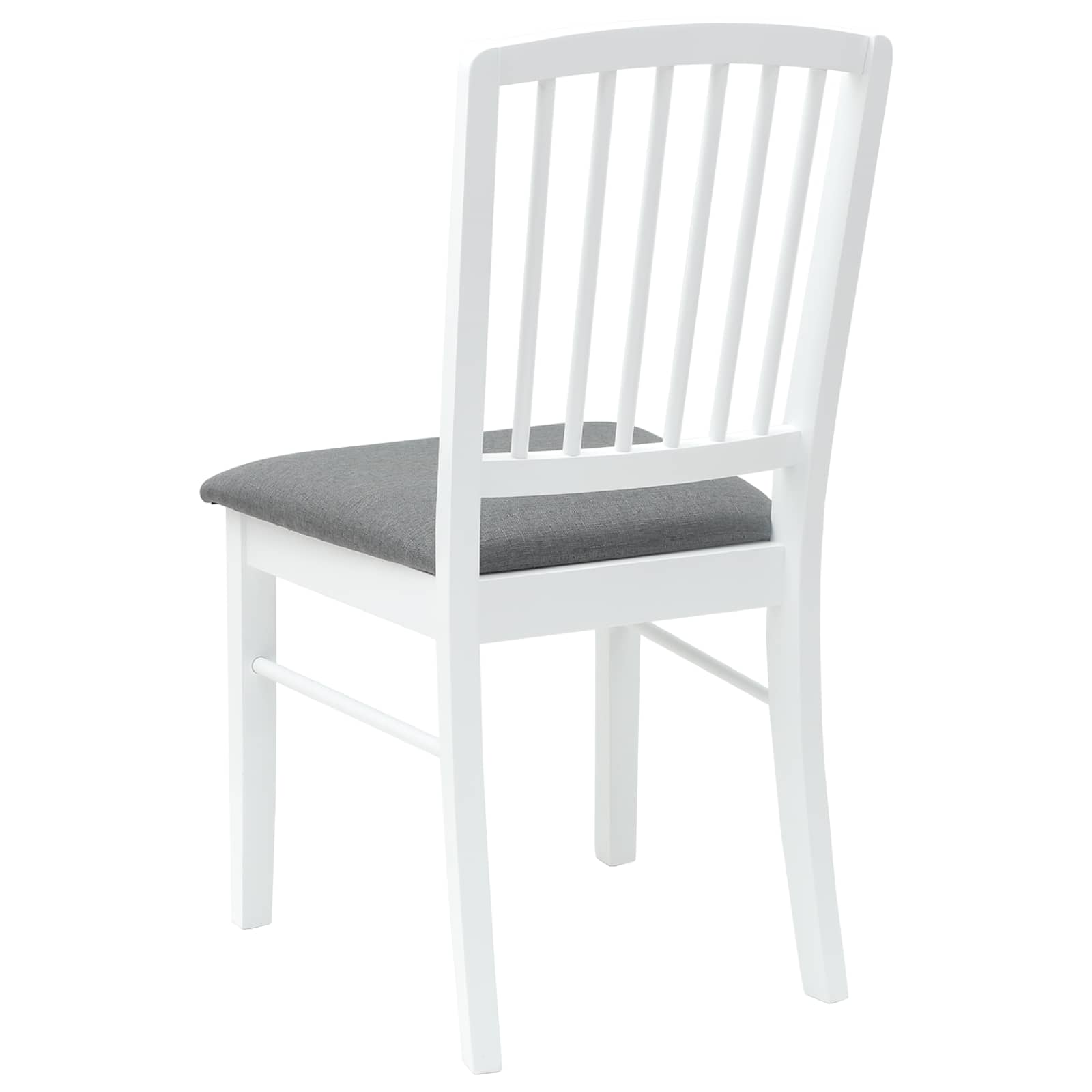 Trpezarijske stolice 2 pcs Bijelo 50 x 52,5 x 91 cm