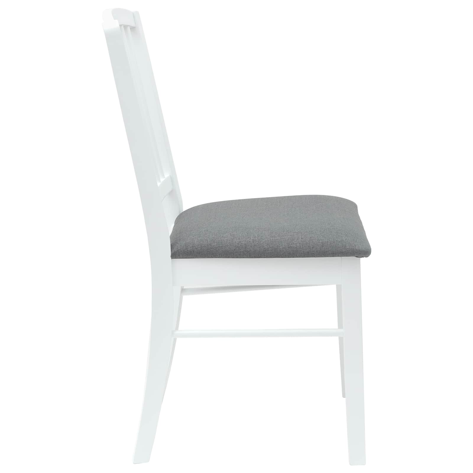 Trpezarijske stolice 2 pcs Bijelo 50 x 52,5 x 91 cm