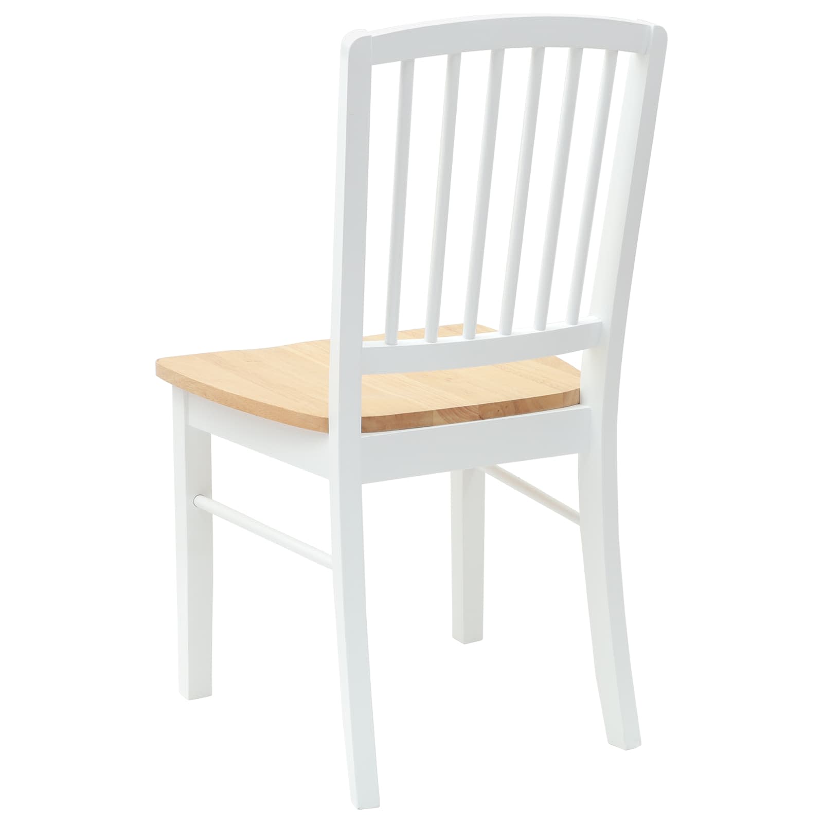Trpezarijske stolice 2 pcs Bijelo 50 x 52,5 x 91 cm