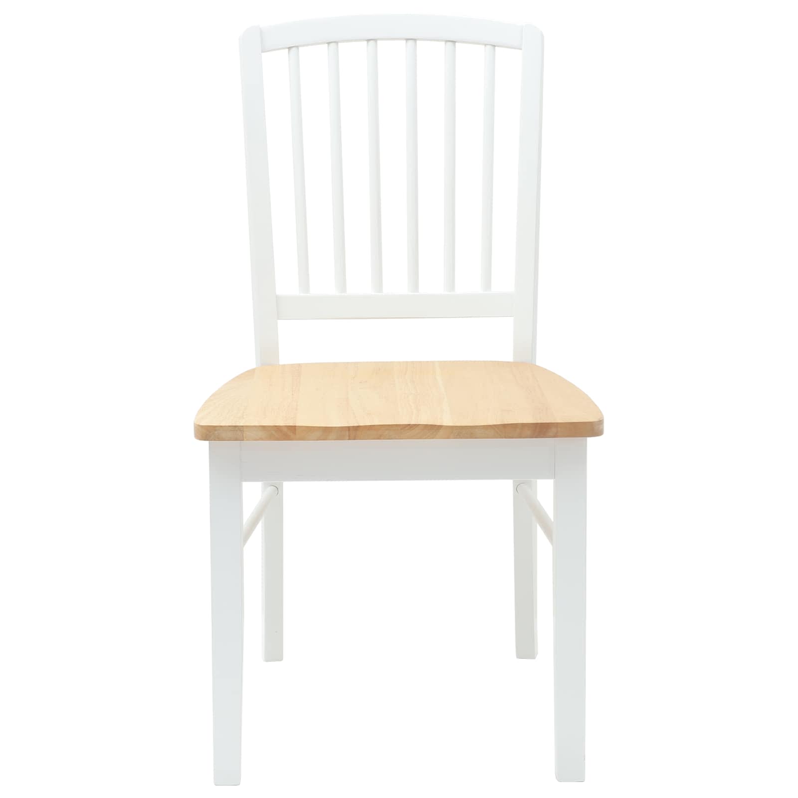 Trpezarijske stolice 2 pcs Bijelo 50 x 52,5 x 91 cm