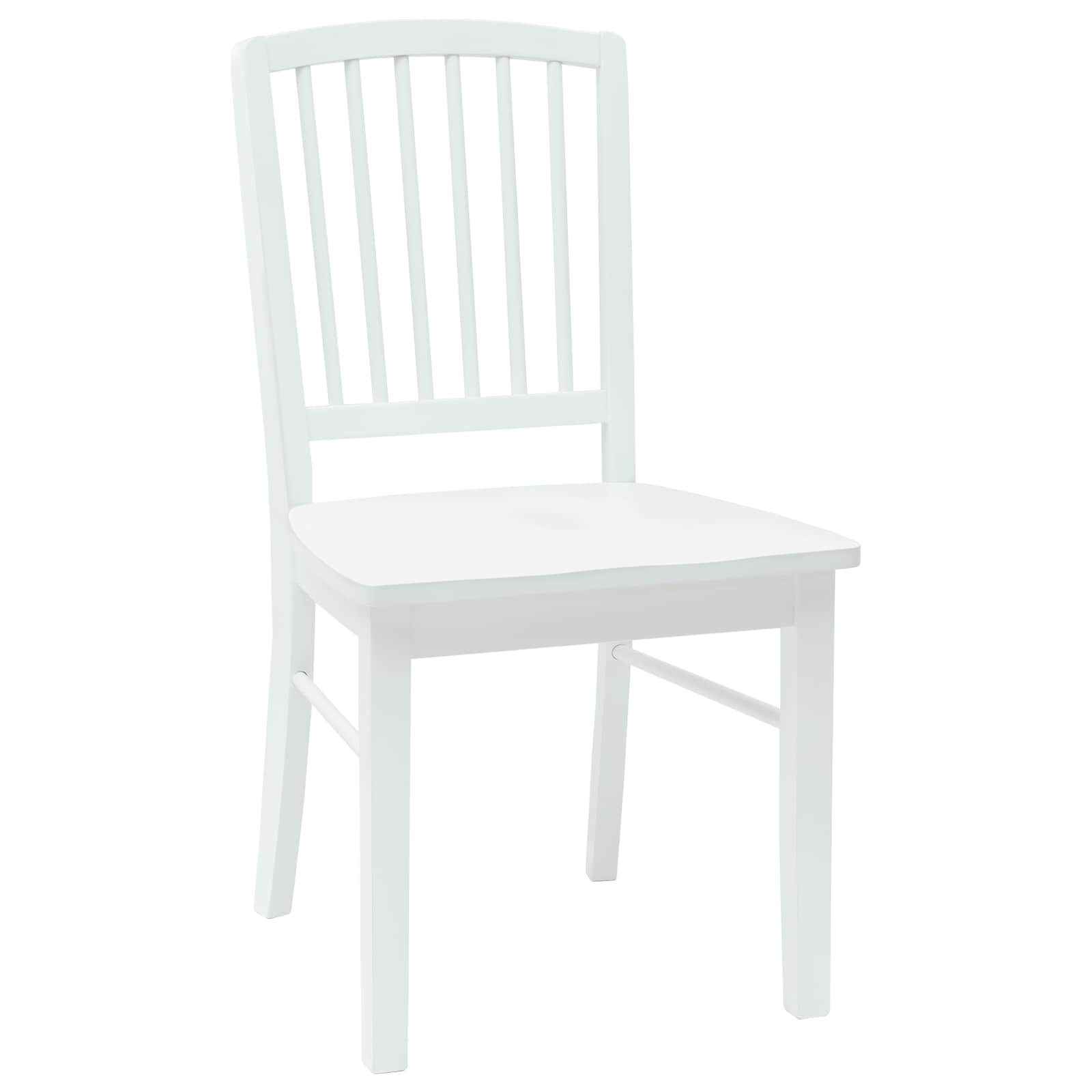 Trpezarijske stolice 2 pcs Bijelo 50 x 52,5 x 91 cm