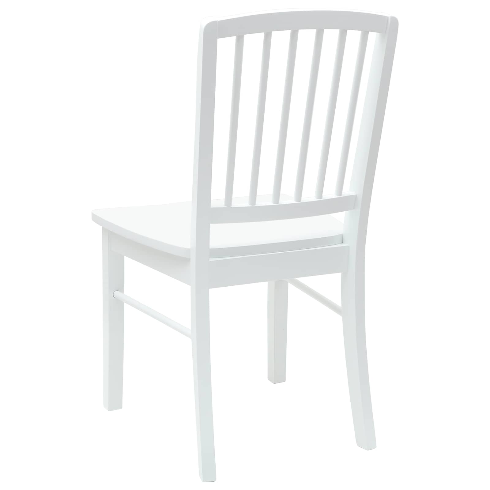 Trpezarijske stolice 2 pcs Bijelo 50 x 52,5 x 91 cm