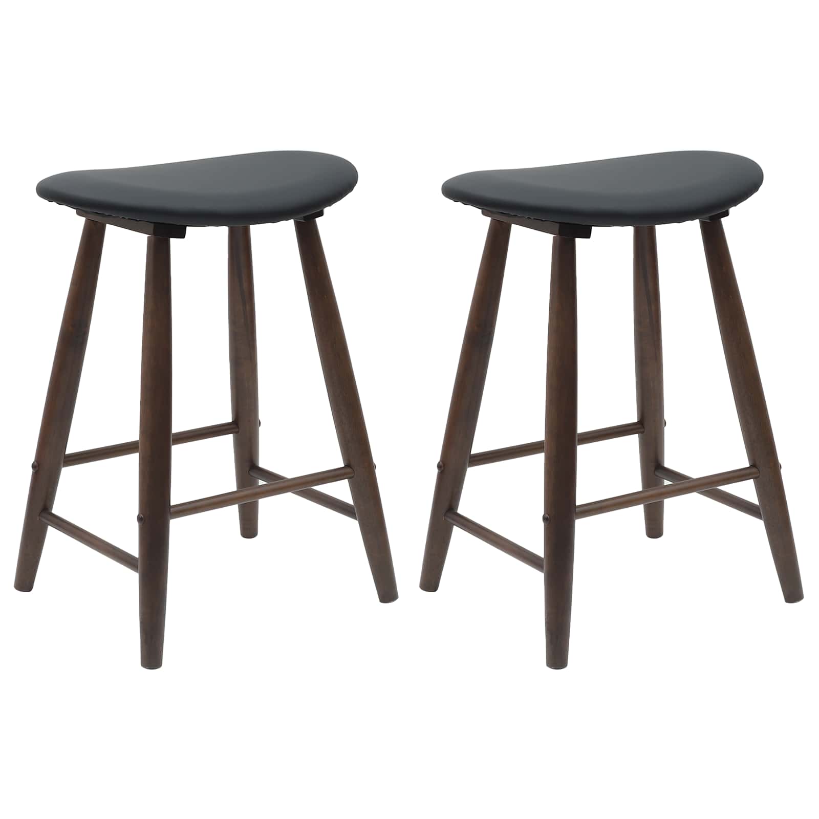 Trpezarijske stolice 2 pcs Svijetlosmeđa 46 x 37 x 63 cm