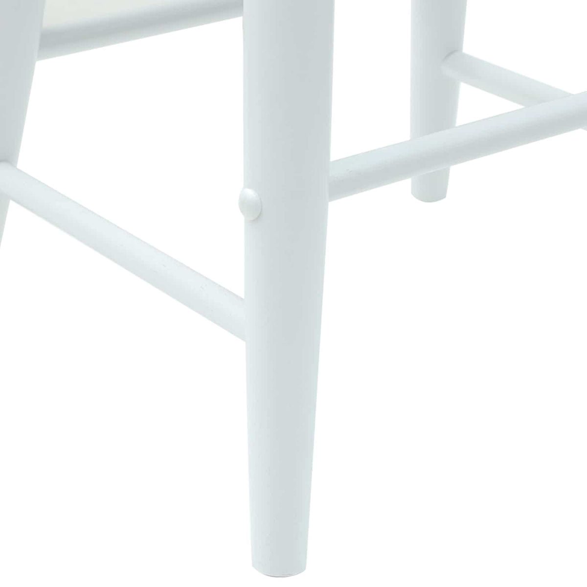 Trpezarijske stolice 2 pcs Bijelo 46 x 37 x 63 cm
