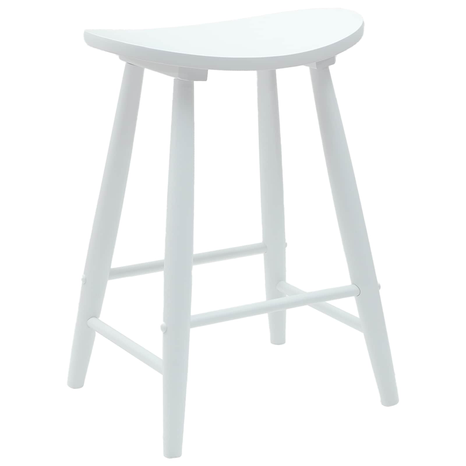 Trpezarijske stolice 2 pcs Bijelo 46 x 37 x 63 cm