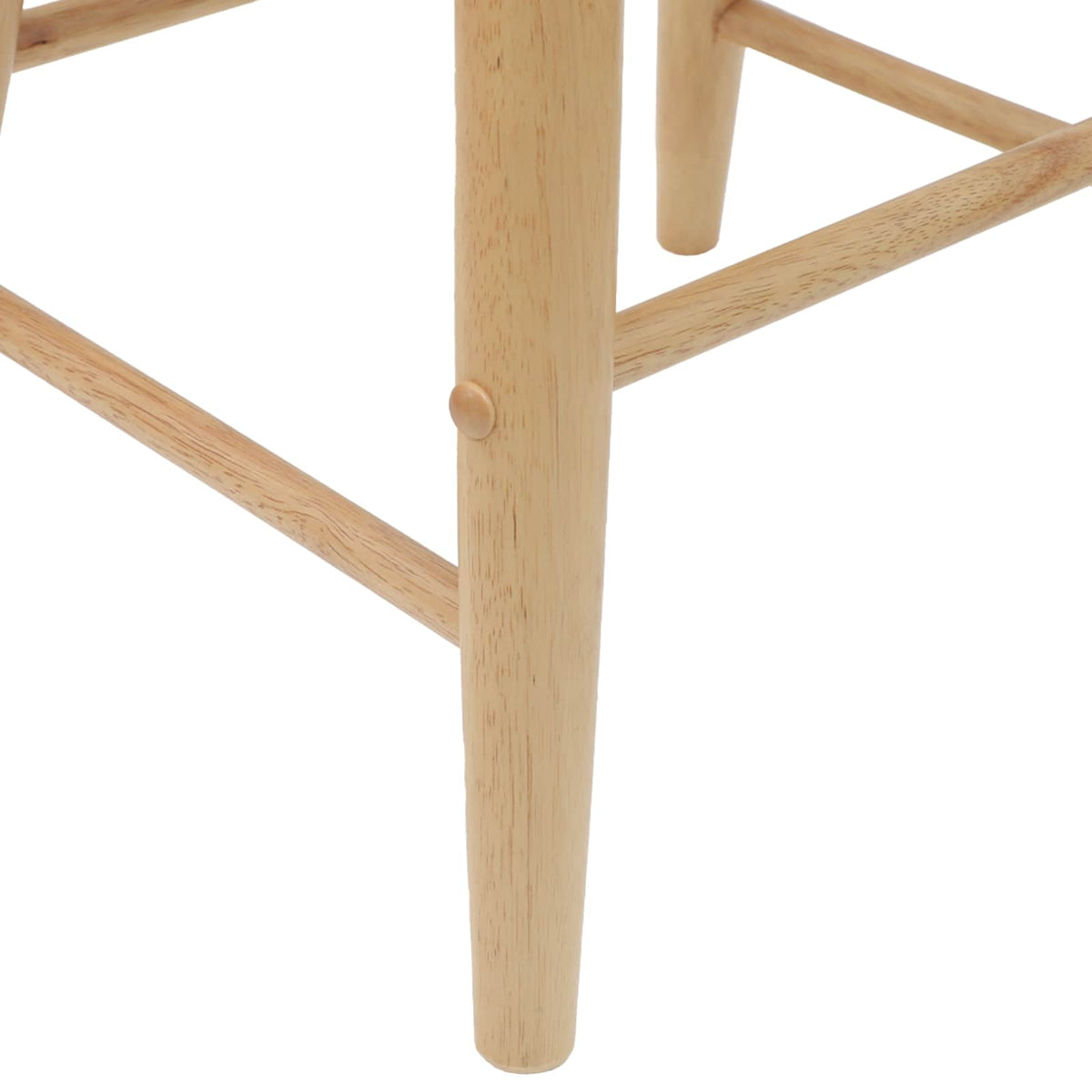 Trpezarijske stolice 2 pcs Prirodna 46 x 37 x 63 cm