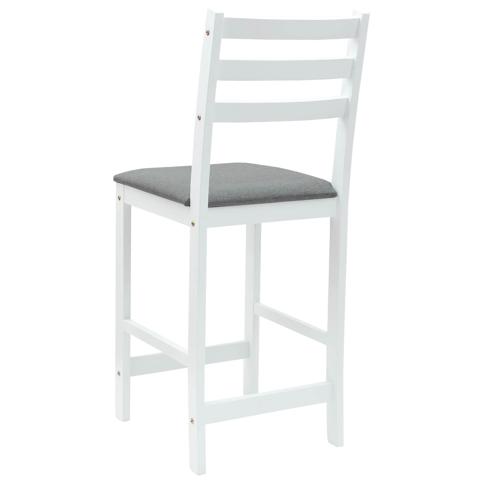 Trpezarijske stolice 2 pcs Bijelo 40 x 47,5 x 99,5 cm