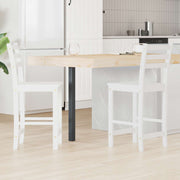 Trpezarijske stolice 2 pcs Bijelo 40 x 47,5 x 99,5 cm