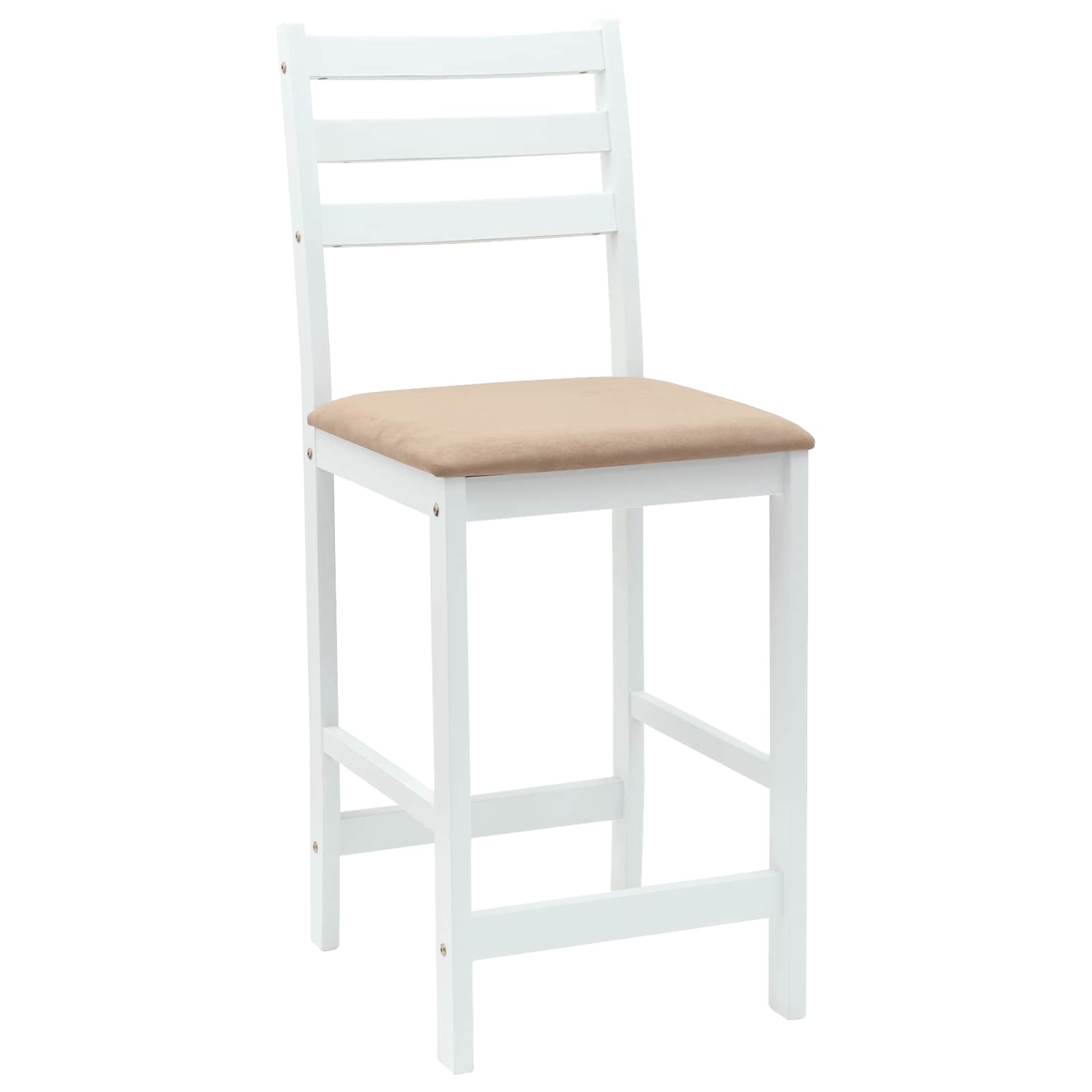 Trpezarijske stolice 2 pcs Bijelo 40 x 47,5 x 99,5 cm