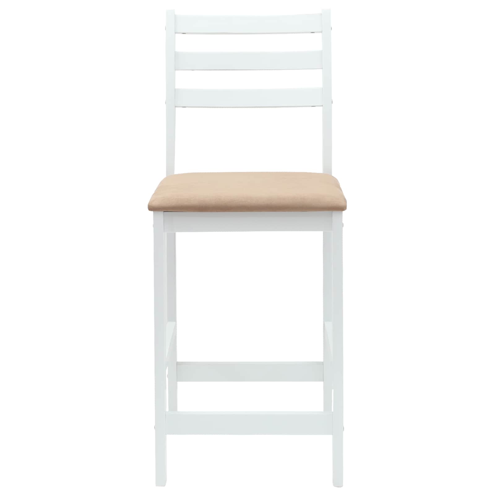 Trpezarijske stolice 2 pcs Bijelo 40 x 47,5 x 99,5 cm