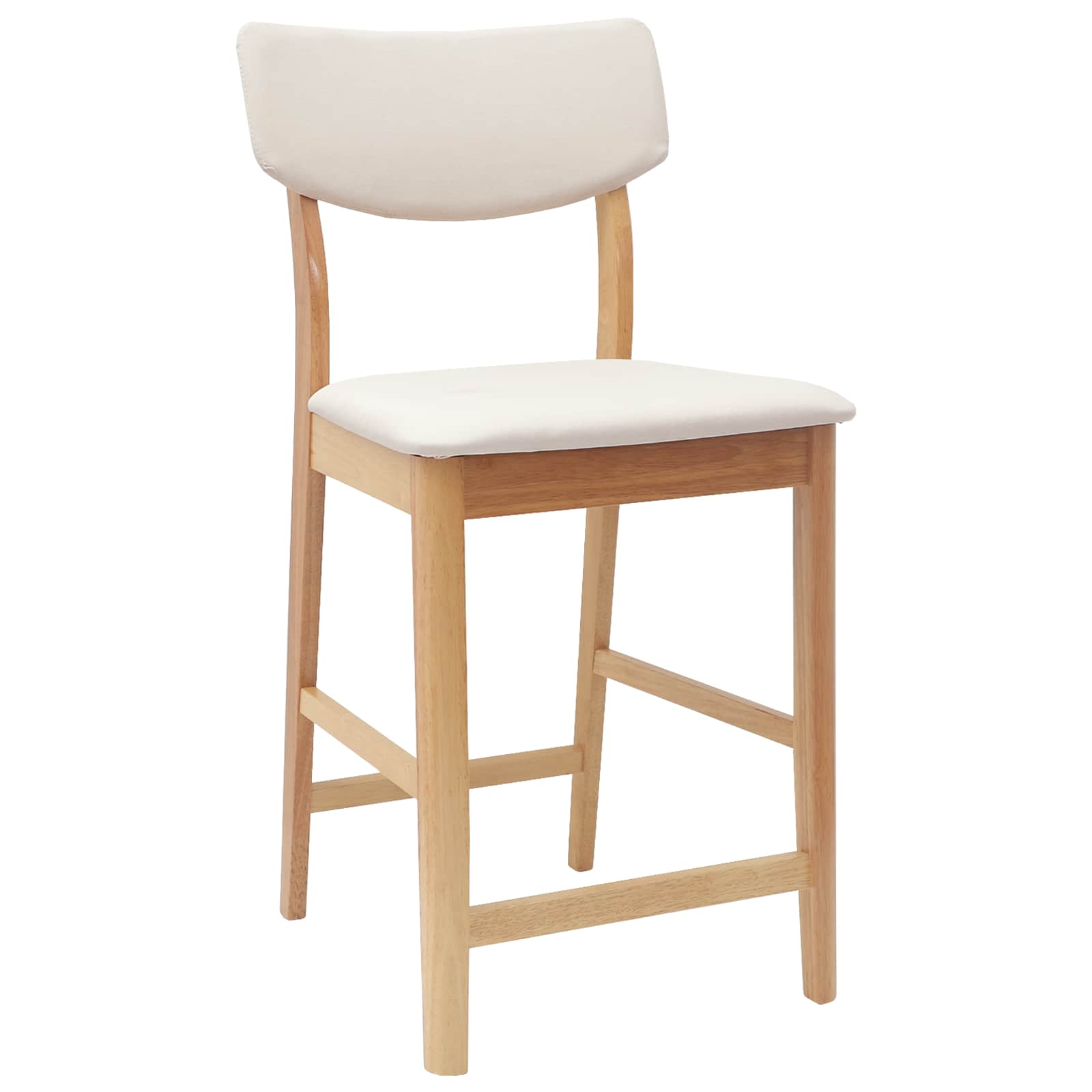 Trpezarijske stolice 2 pcs Prirodna 48 x 49 x 95 cm