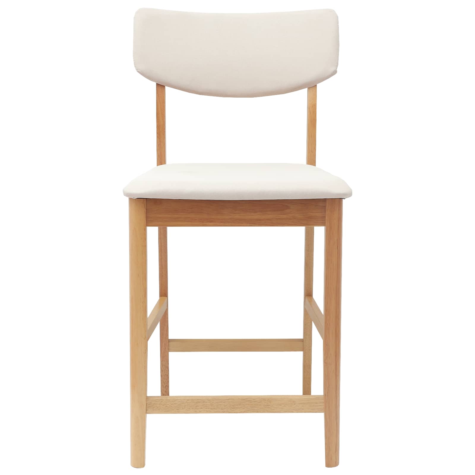 Trpezarijske stolice 2 pcs Prirodna 48 x 49 x 95 cm