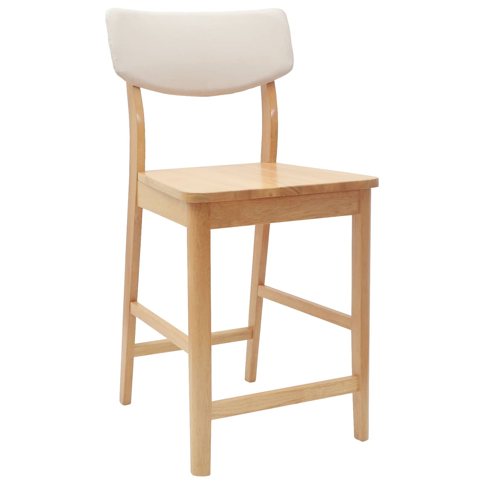 Trpezarijske stolice 2 pcs Prirodna 48 x 49 x 95 cm