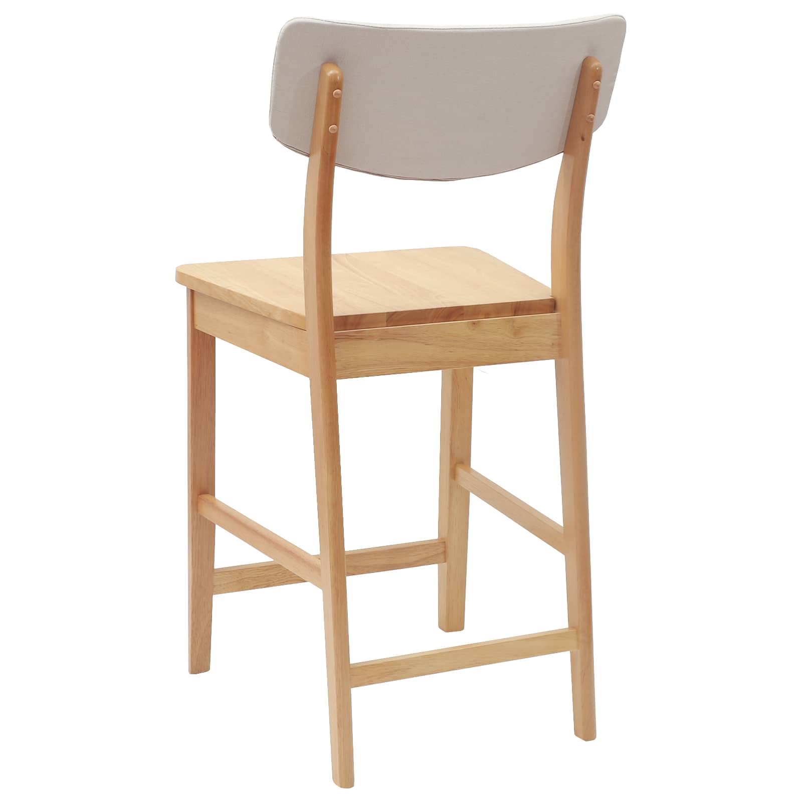 Trpezarijske stolice 2 pcs Prirodna 48 x 49 x 95 cm