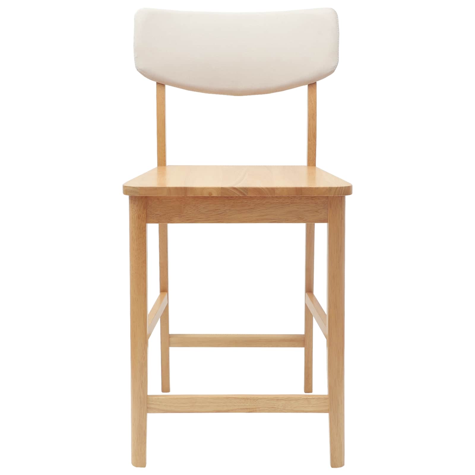 Trpezarijske stolice 2 pcs Prirodna 48 x 49 x 95 cm