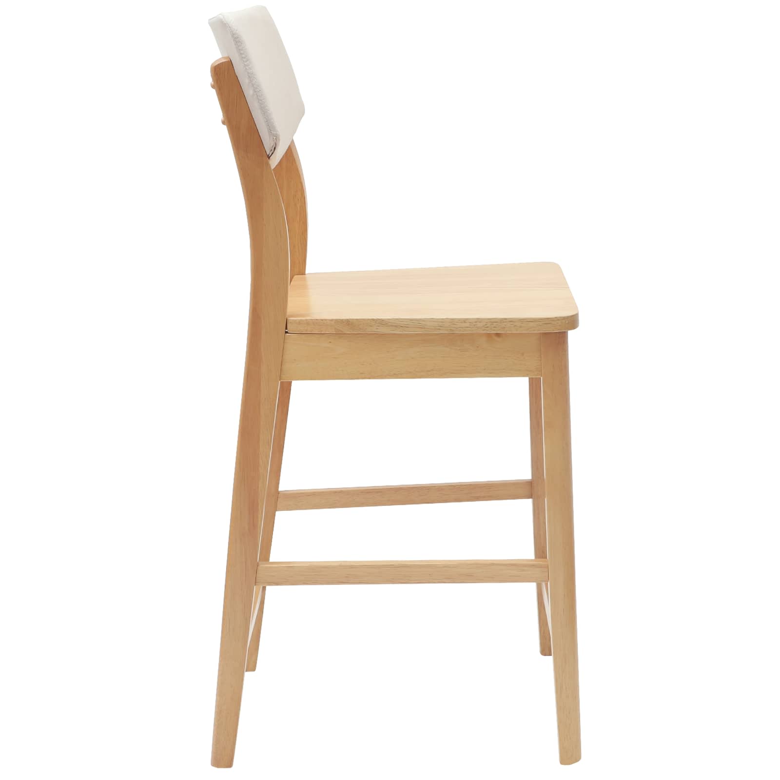 Trpezarijske stolice 2 pcs Prirodna 48 x 49 x 95 cm