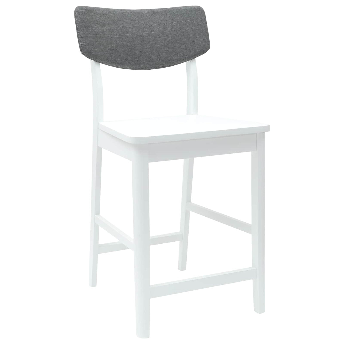 Trpezarijske stolice 2 pcs Bijelo 48 x 49 x 95 cm