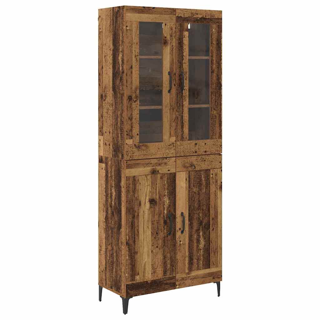Highboard Staro drvo 69,5 x 34 x 180 cm Konstruirano drvo
