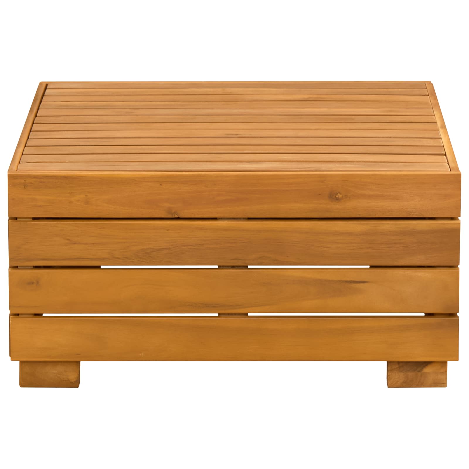 Vrtni bočni stol Čvrsto drvo akacije Smeđa 60 x 60 x 30 cm