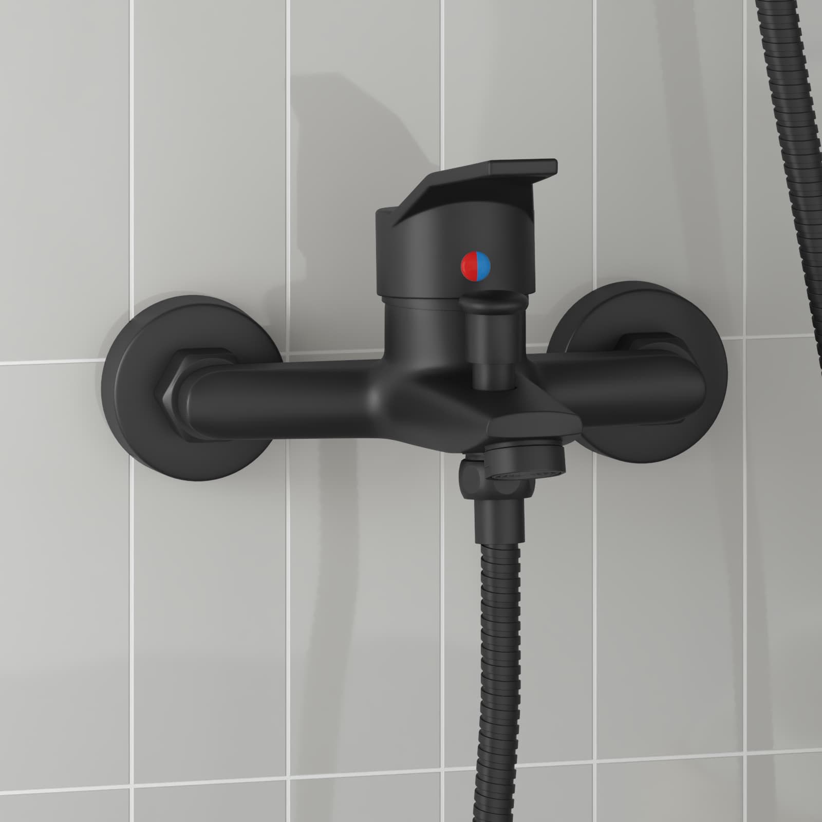 Tuš Miješalica Crna G 1 / 2 inča
