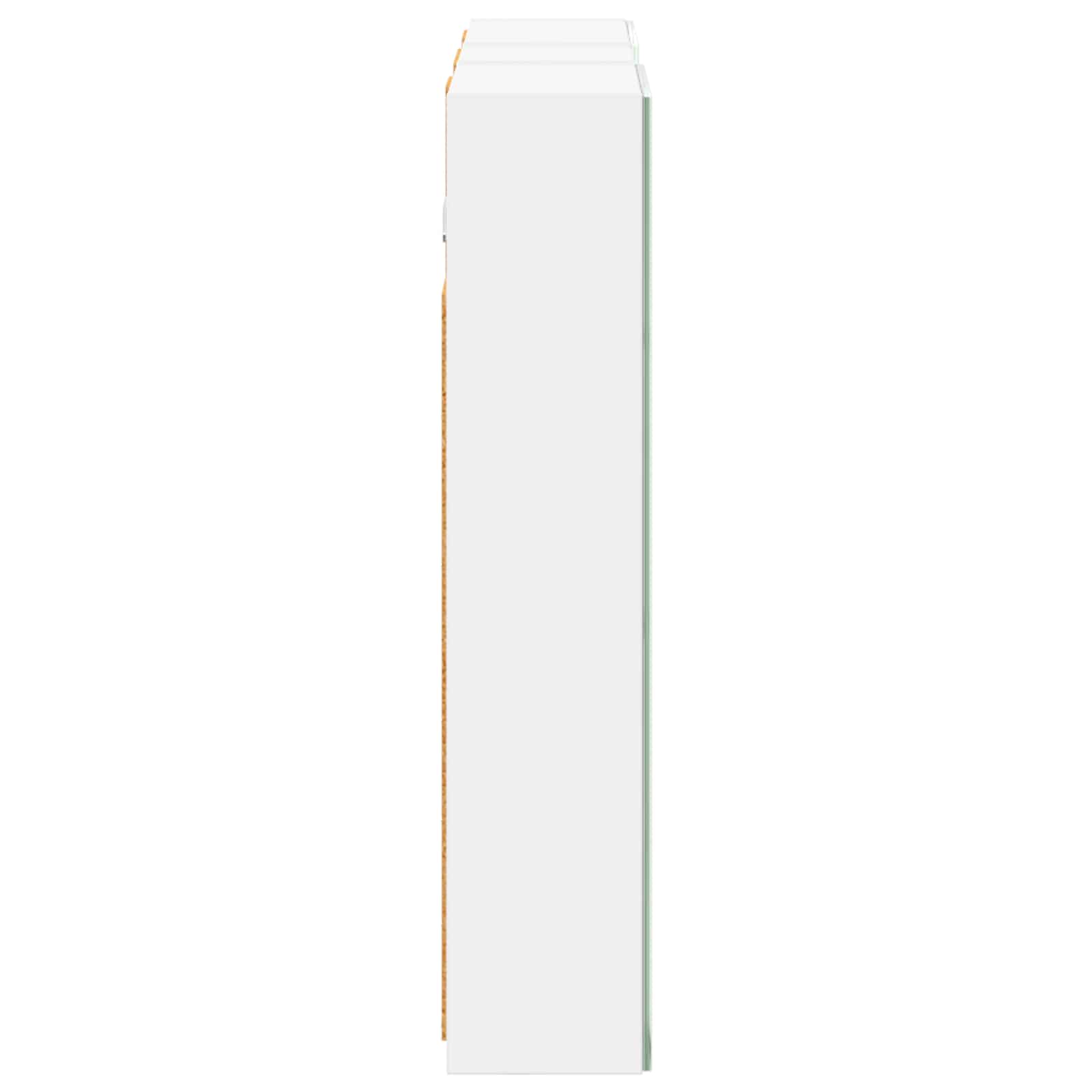 Set ormarića za kupaonicu S LED lampica 3 pcs 80 x 10,5 x 50 cm