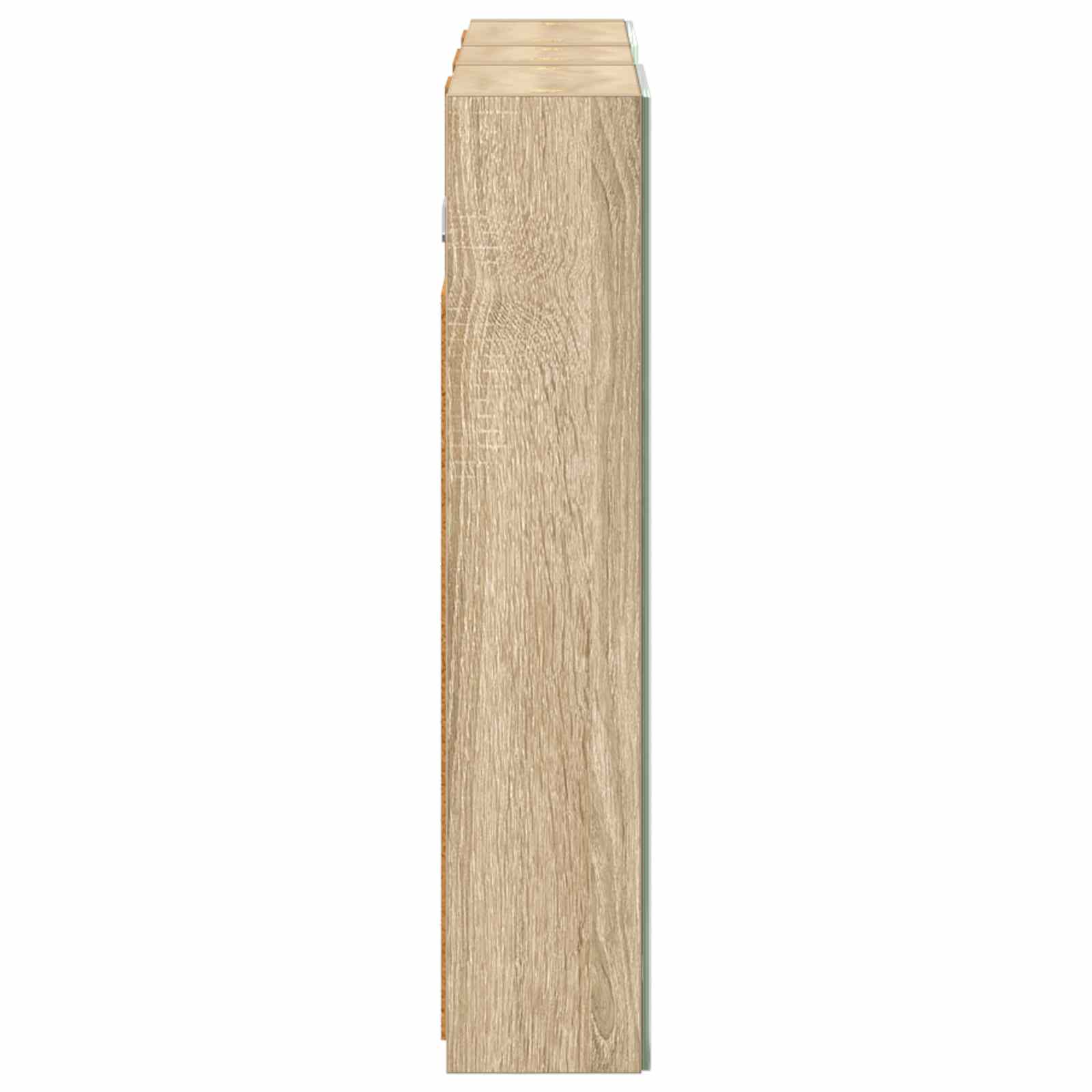 Set ormarića za kupaonicu S LED lampica 3 pcs 80 x 10,5 x 50 cm