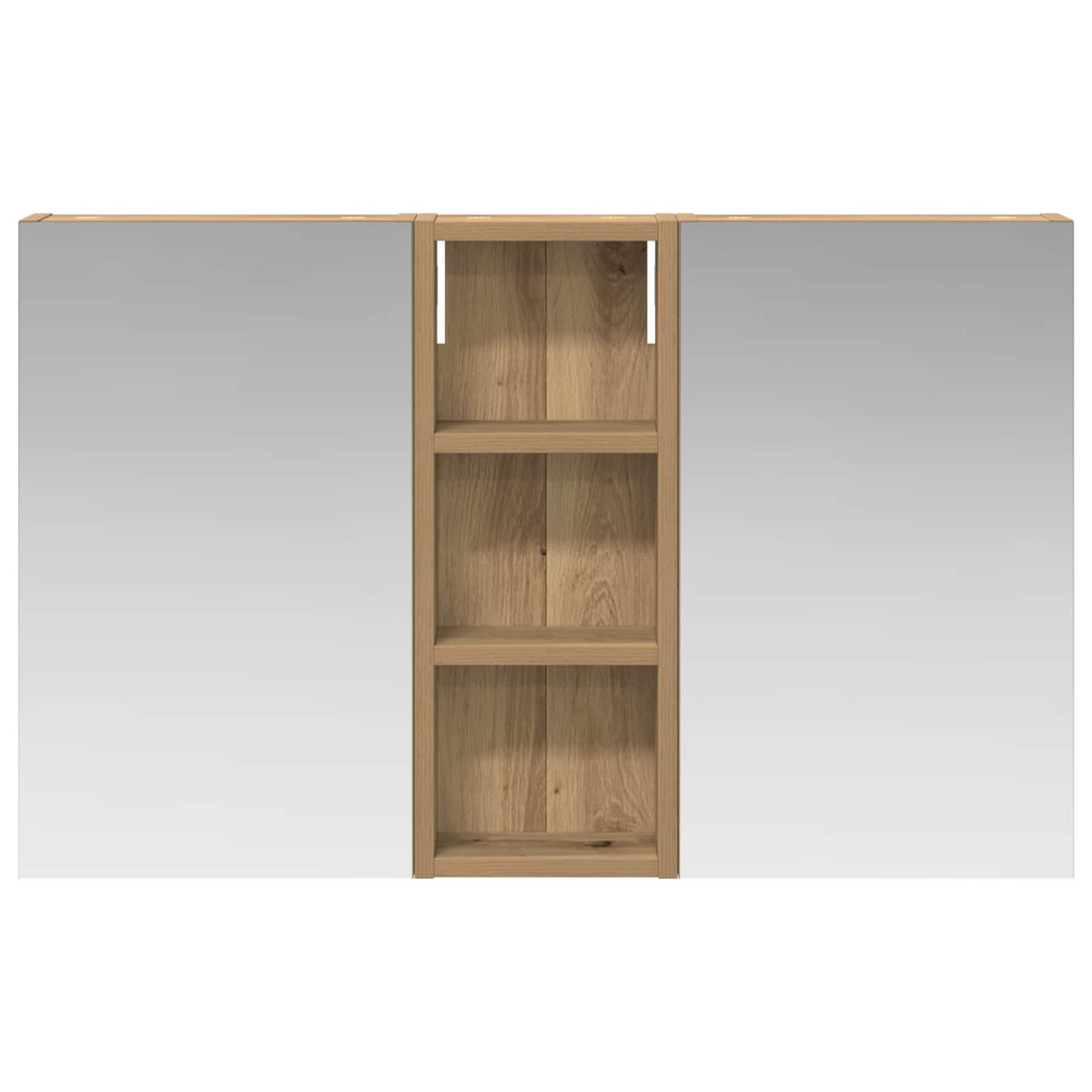 Set ormarića za kupaonicu 3 kom. 80 x 10,5 x 50 cm
