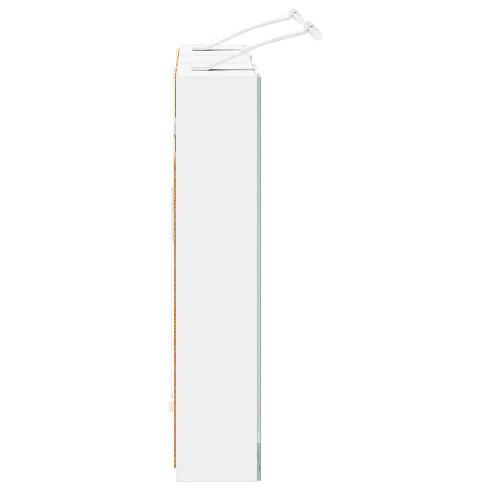 Set ormarića za kupaonicu S LED lampica 3 pcs 80 x 10,5 x 50 cm