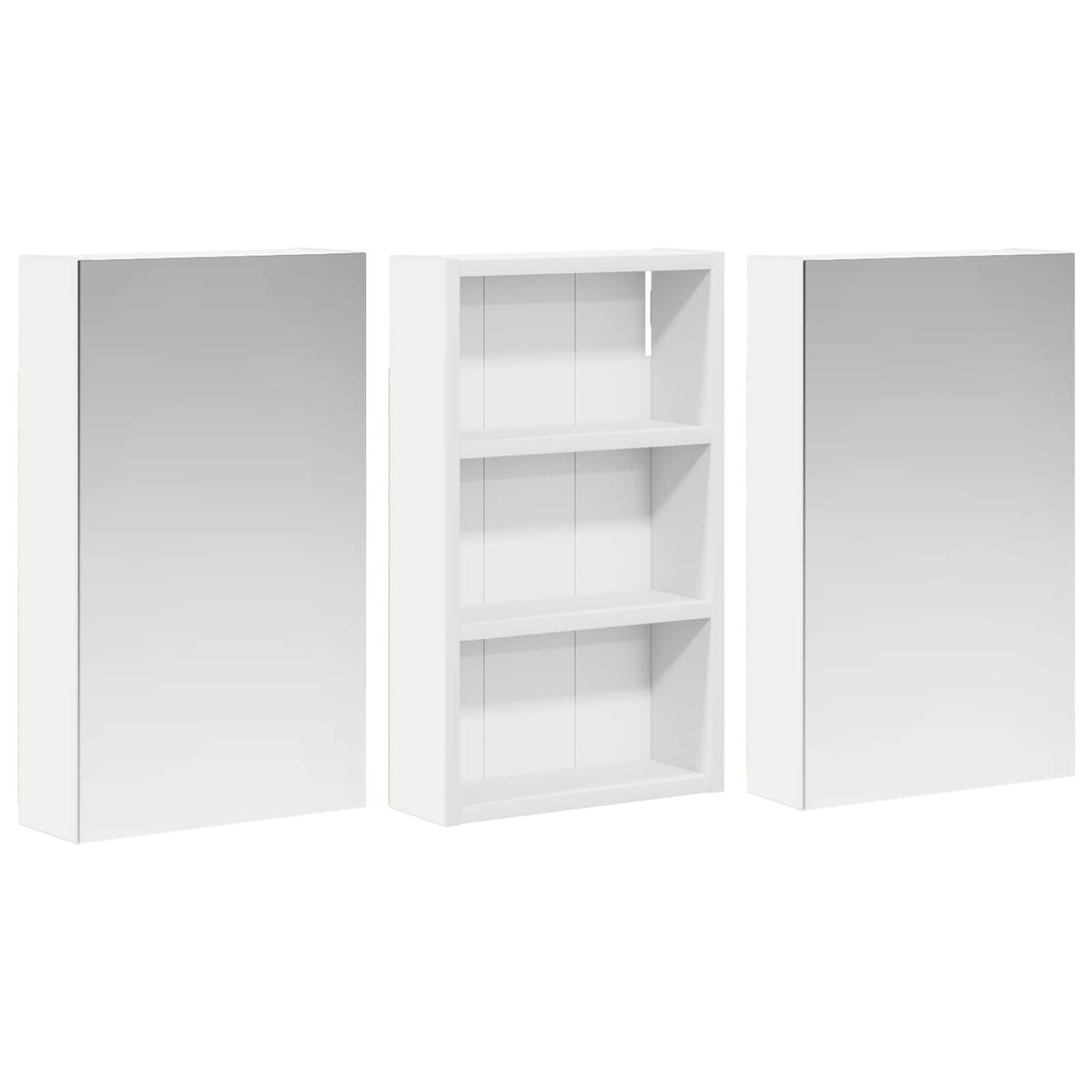 Set ormarića za kupaonicu 3 kom. 90 x 10,5 x 50 cm