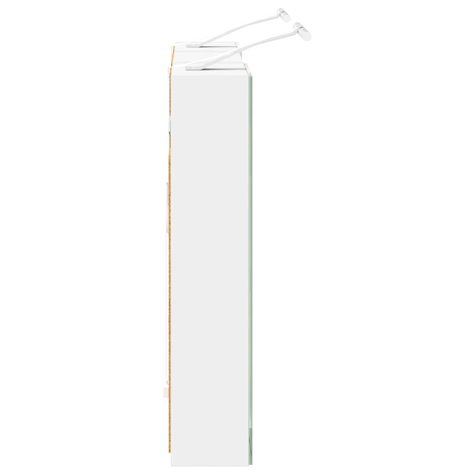 Set ormarića za kupaonicu S LED lampica 3 pcs 90 x 10,5 x 50 cm