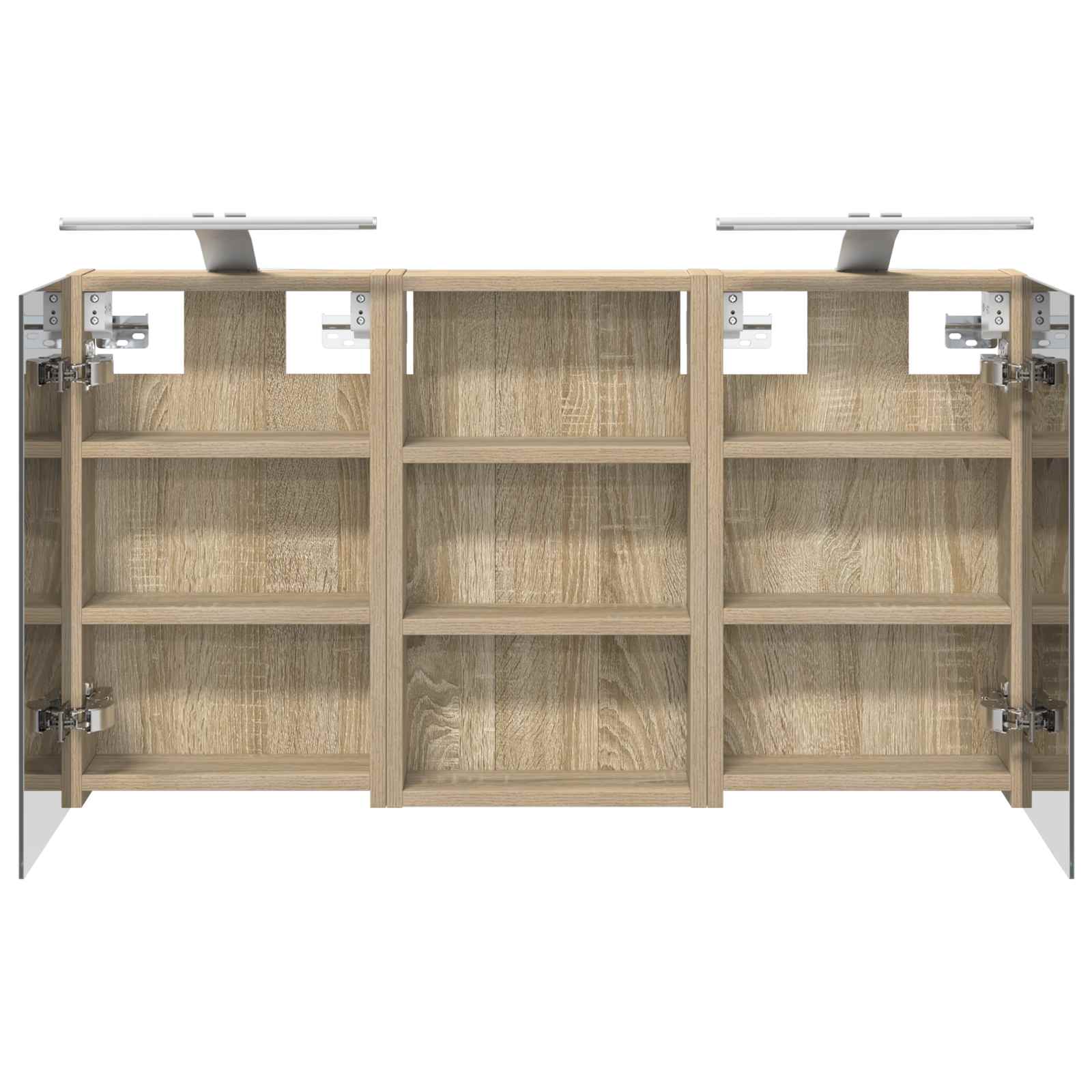 Set ormarića za kupaonicu 3 kom. 90 x 10,5 x 50 cm