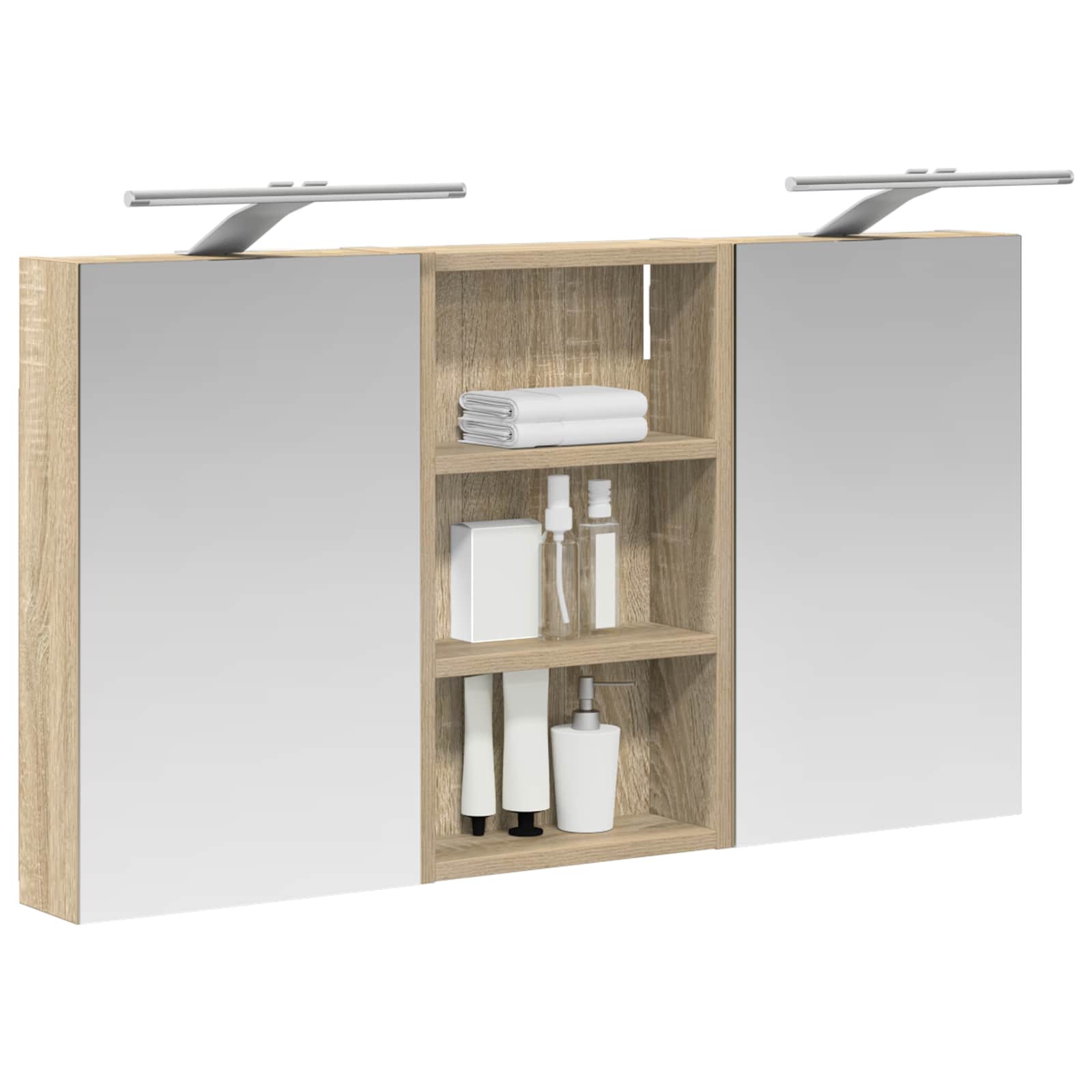 Set ormarića za kupaonicu 3 kom. 90 x 10,5 x 50 cm