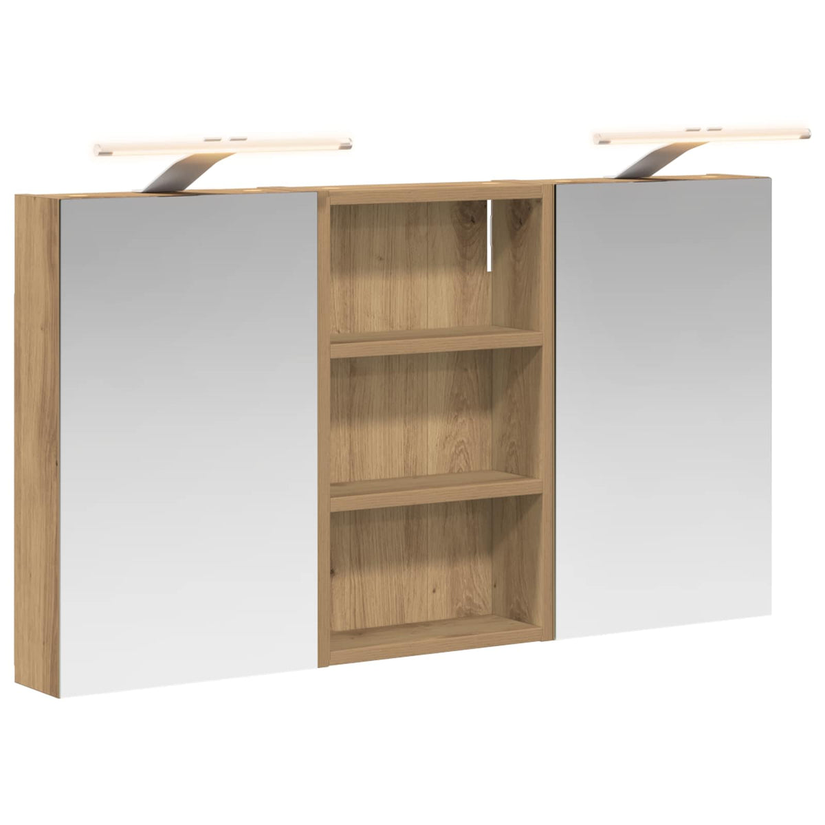 Set ormarića za kupaonicu 3 kom. 90 x 10,5 x 50 cm