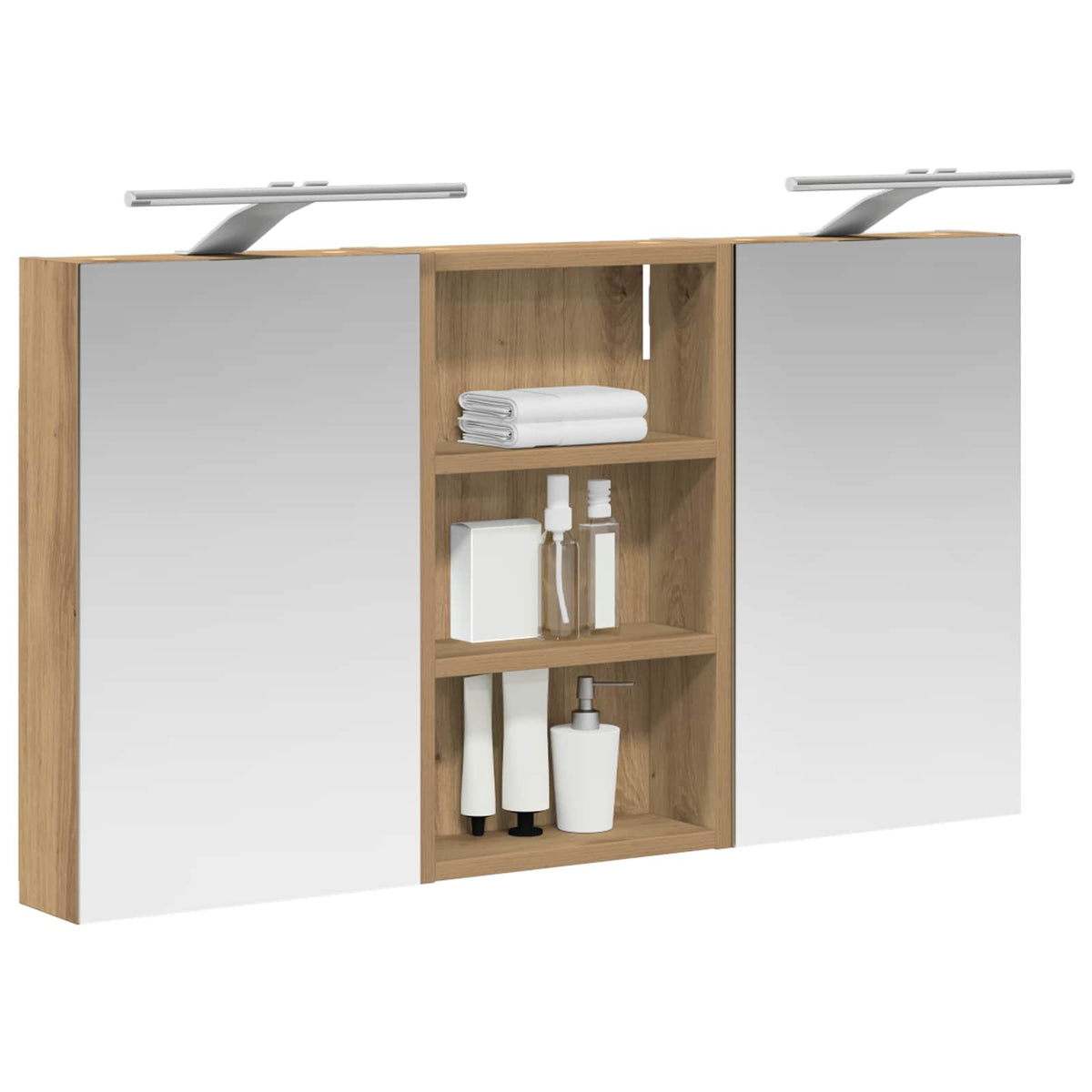 Set ormarića za kupaonicu 3 kom. 90 x 10,5 x 50 cm
