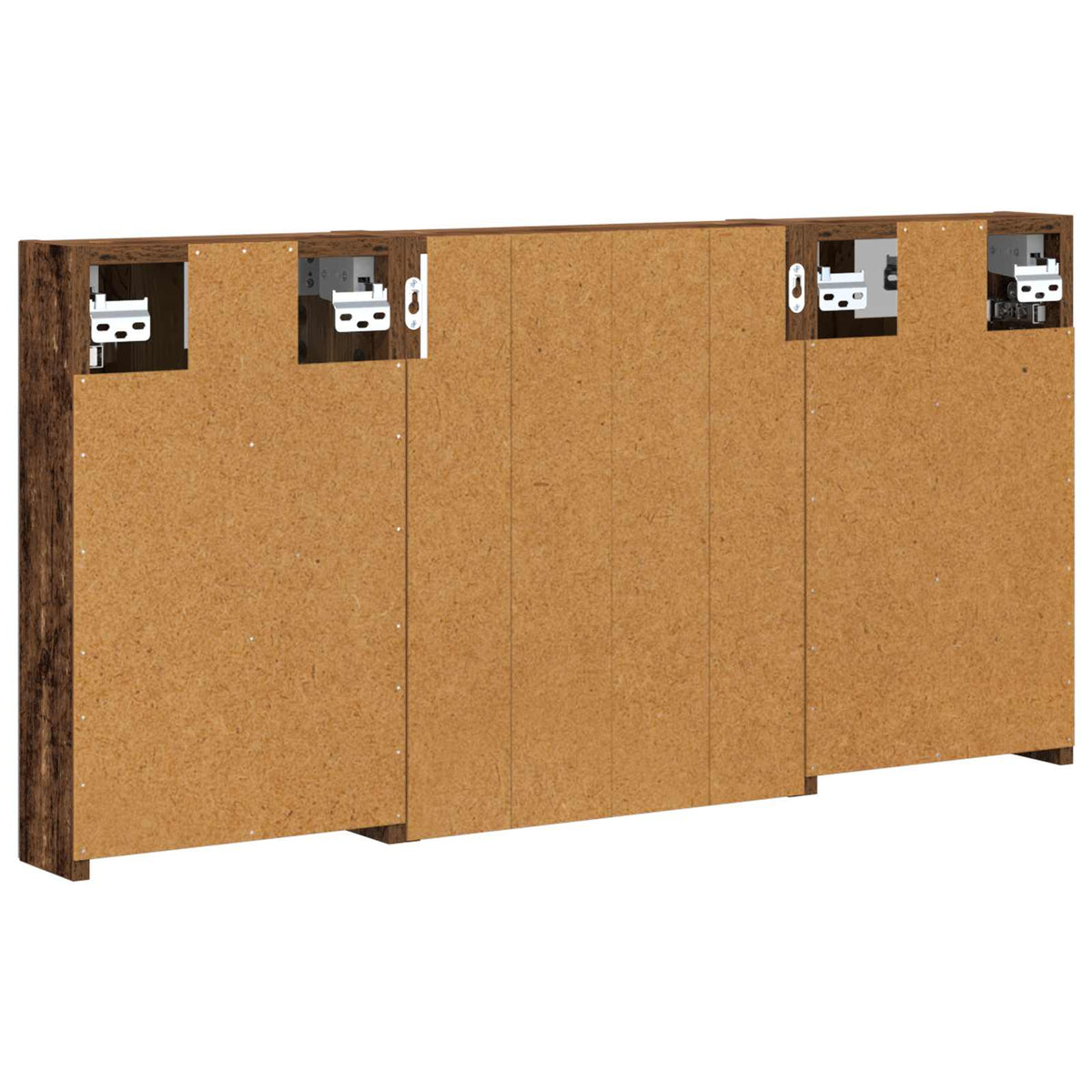 Set ormarića za kupaonicu 3 kom. 100 x 10,5 x 50 cm