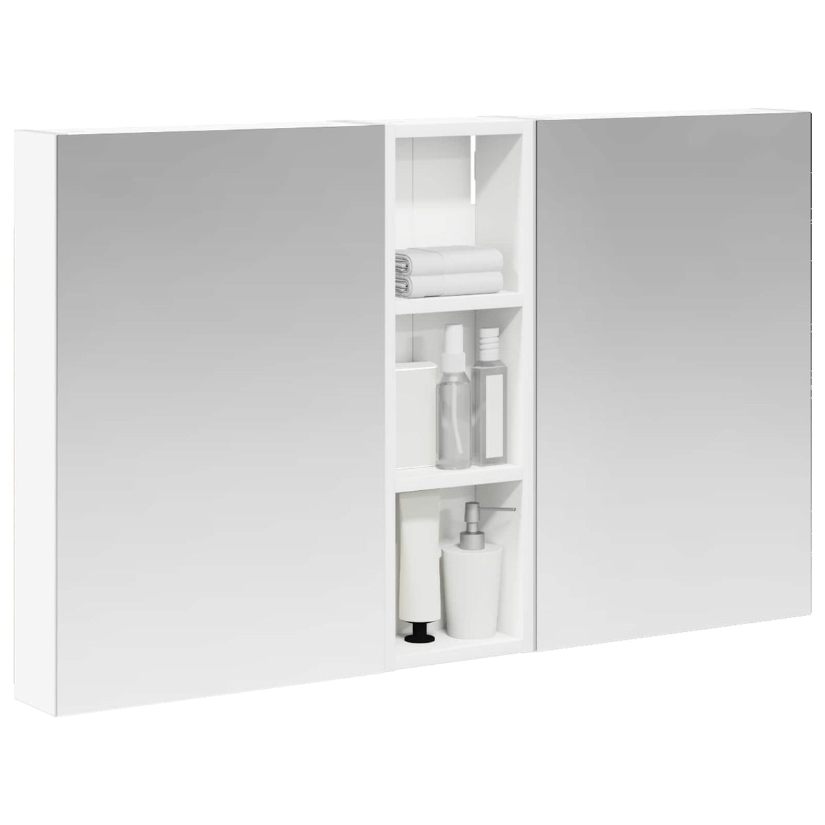 Set ormarića za kupaonicu 3 kom. 100 x 10,5 x 60,5 cm