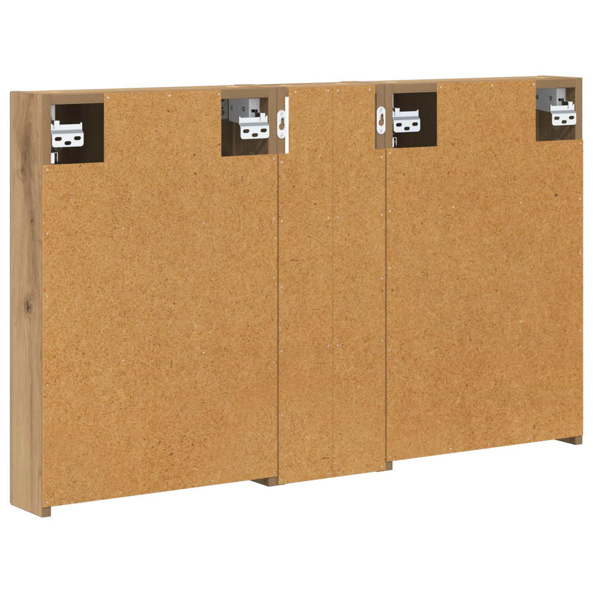 Set ormarića za kupaonicu 3 kom. 100 x 10,5 x 60,5 cm