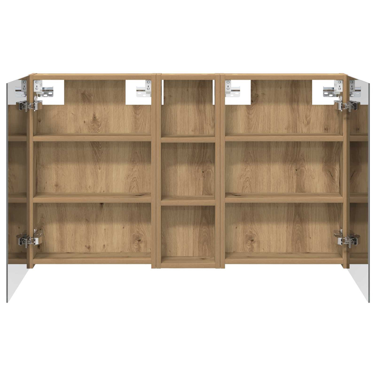 Set ormarića za kupaonicu 3 kom. 100 x 10,5 x 60,5 cm