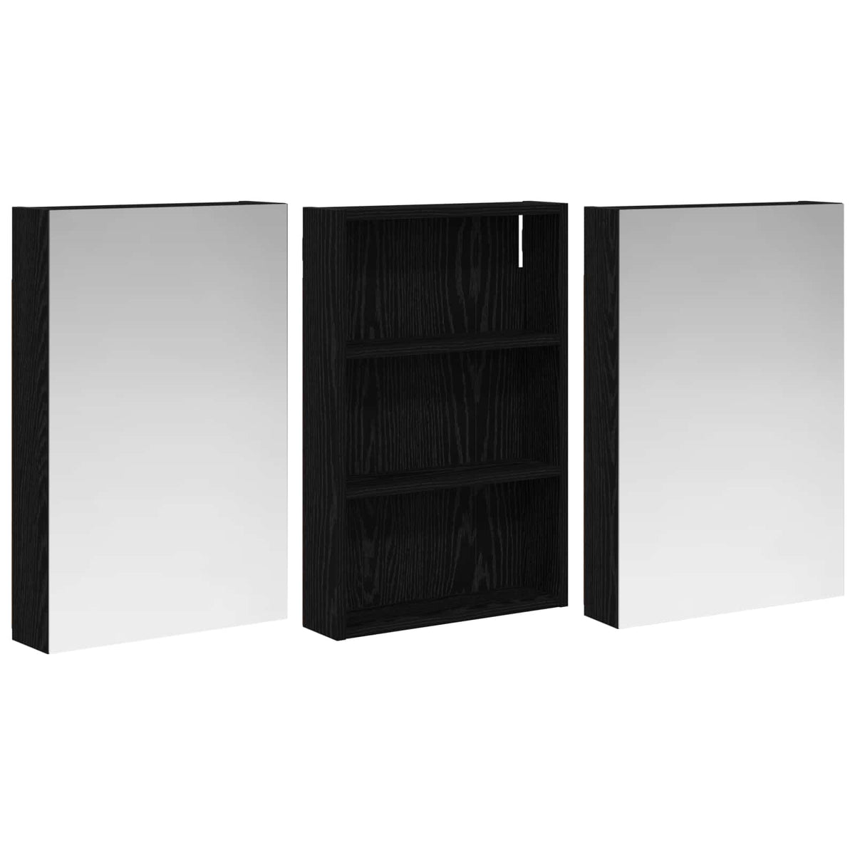 Set ormarića za kupaonicu 3 kom. 120 x 10,5 x 60,5 cm